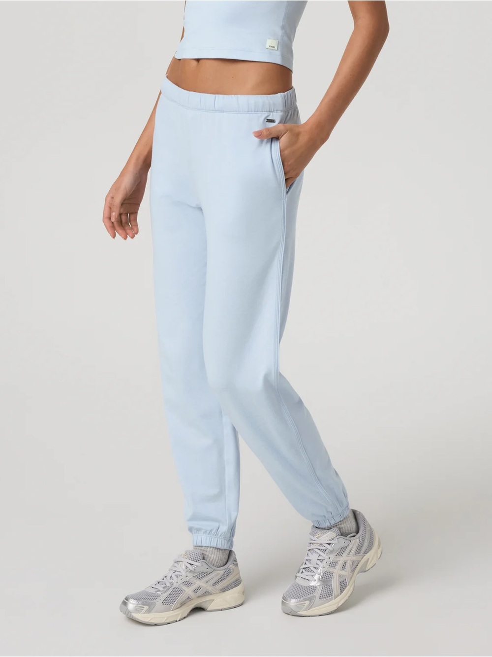 Halo Modern Sweatpant, Soft Sky Heather, NWT